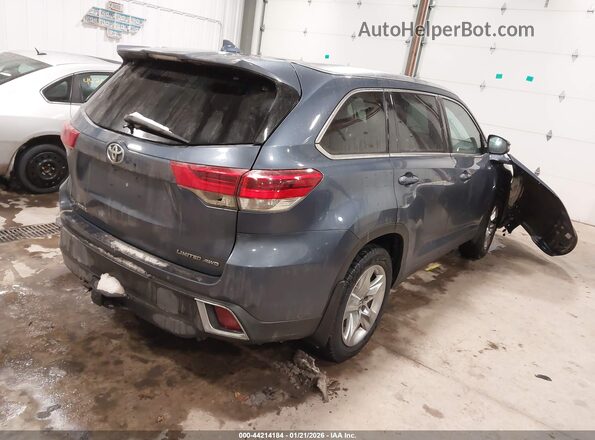 5TDDZRFH2JS833192 2018 TOYOTA LIMITED Blue Rear right