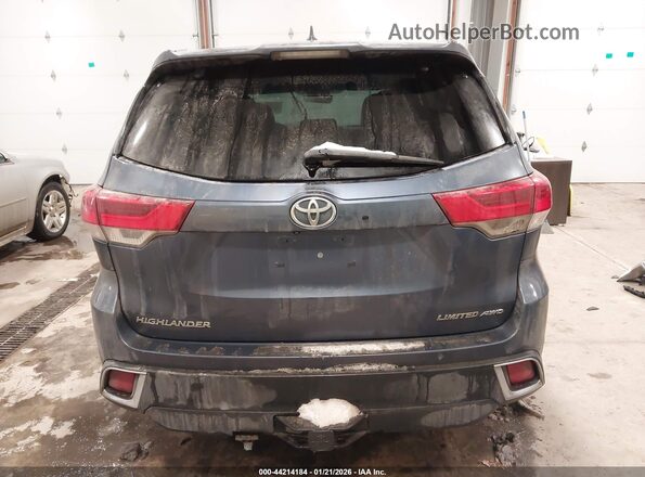 5TDDZRFH2JS833192 2018 TOYOTA LIMITED Blue 