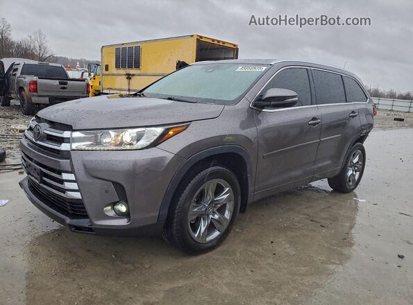 5TDDZRFH3KS944920 2019 TOYOTA LIMITED Серый Передняя левая четверть