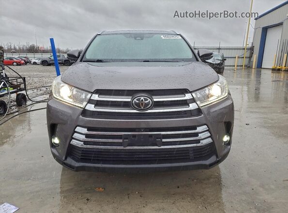 5TDDZRFH3KS944920 2019 TOYOTA LIMITED Серый Вид спереди