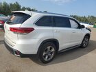 2019 Toyota Highlander Limited White vin: 5TDDZRFH6KS739186