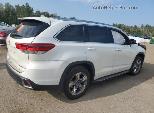 5TDDZRFH6KS739186 2019 TOYOTA LIMITED White Tył prawy