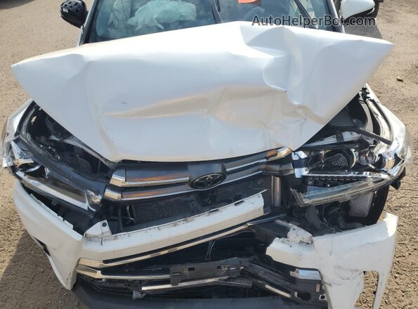5TDDZRFH6KS739186 2019 TOYOTA LIMITED White Widok komory silnika