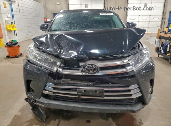 5TDDZRFH7JS883649 2018 TOYOTA LIMITED Черный Вид спереди