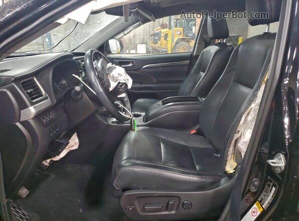 5TDDZRFH7JS883649 2018 TOYOTA LIMITED Черный Вид салона спереди