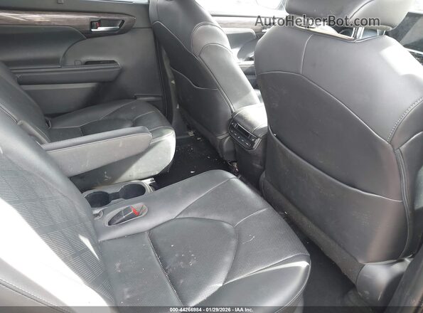 5TDEBRCH9LS011165 2020 TOYOTA HIGHLANDER HYBRID Gray Widok naklejki z numerem VIN