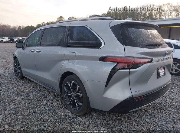 5TDERKEC0SS283560 2025 TOYOTA SIENNA Silver Tył lewy