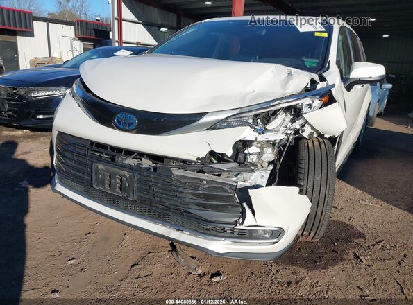 5TDERKEC8MS008585 2021 TOYOTA SIENNA White Widok z przodu
