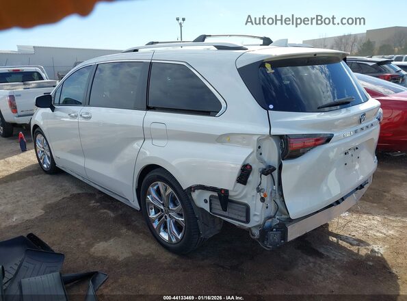 5TDERKEC9MS015772 2021 TOYOTA SIENNA Белый Задняя левая четверть