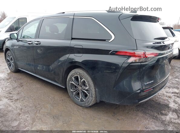5TDESKFC4SS218651 2025 TOYOTA SIENNA Черный Задняя левая четверть