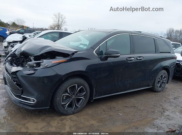 5TDESKFC4SS218651 2025 TOYOTA SIENNA Черный Панорамный вид салона 360°