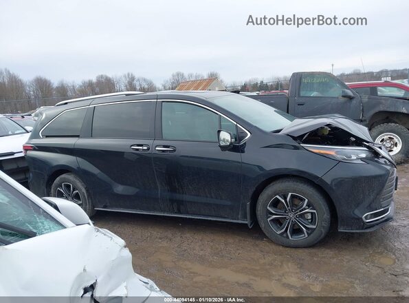 5TDESKFC4SS218651 2025 TOYOTA SIENNA Черный Вид задней части салона