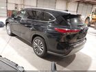 2021 Toyota Highlander Hybrid Platinum Черный vin: 5TDFARAH0MS004908