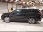 2021 Toyota Highlander Hybrid Platinum Черный vin: 5TDFARAH0MS004908