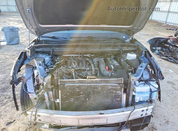 5TDFZRAH3MS073634 2021 TOYOTA HIGHLANDER Charcoal Vista del compartimento del motor