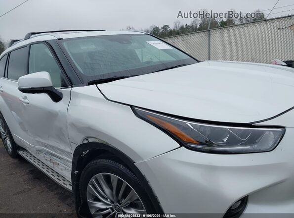 5TDFZRAH5NS130434 2022 TOYOTA HIGHLANDER Белый 