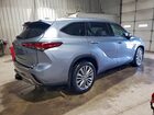 2022 Toyota Highlander Platinum Серебряный vin: 5TDFZRBH5NS181012