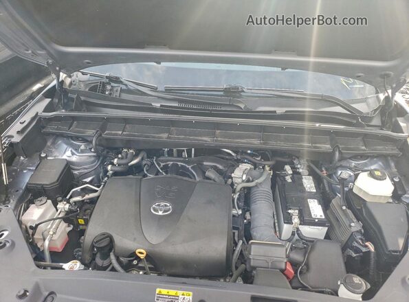 5TDFZRBH5NS181012 2022 TOYOTA HIGHLANDER Серебряный Вид подкапотного пространства