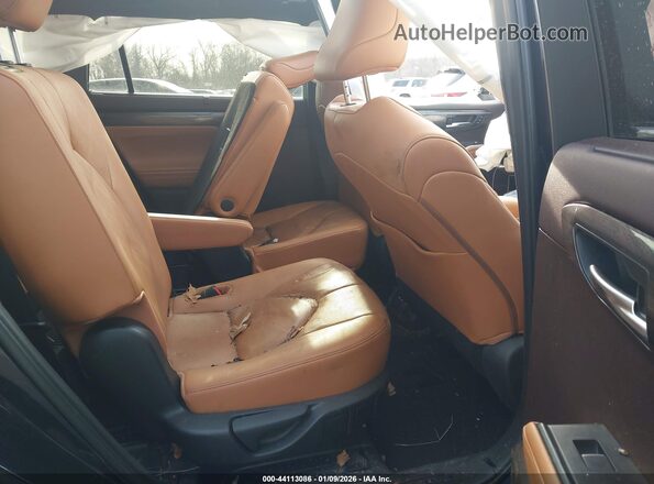 5TDFZRBH9MS126402 2021 TOYOTA HIGHLANDER Синий Вид наклейки с VIN-кодом