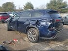 2021 Toyota Highlander Platinum Синий vin: 5TDFZRBH9MS126402