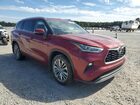 2021 Toyota Highlander Platinum Красный vin: 5TDFZRBHXMS097458