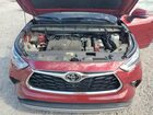 2021 Toyota Highlander Platinum Красный vin: 5TDFZRBHXMS097458