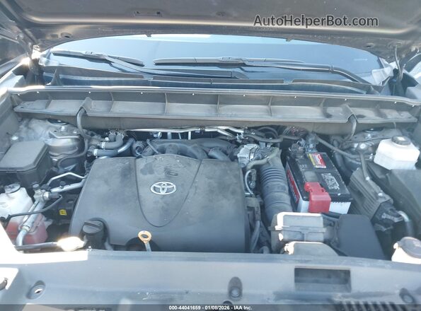 5TDJZRBH6MS104237 2021 TOYOTA HIGHLANDER Серый Вид сзади