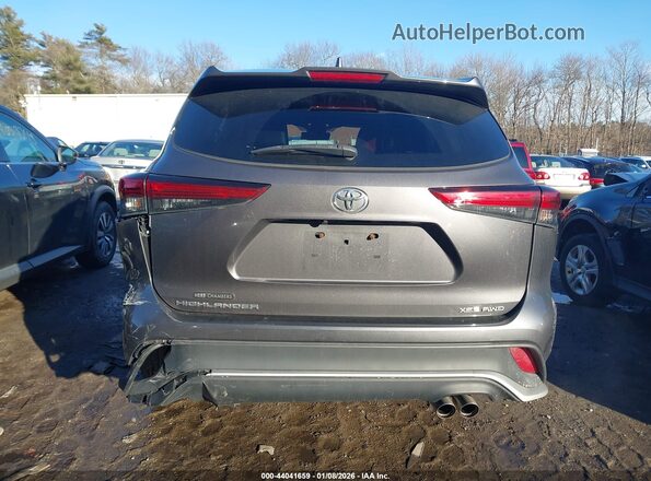 5TDJZRBH6MS104237 2021 TOYOTA HIGHLANDER Серый 