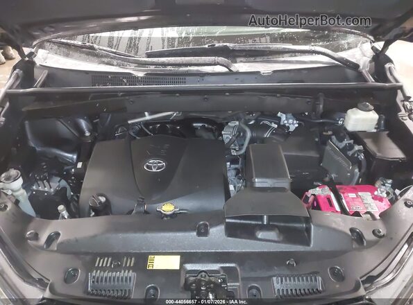 5TDJZRFH2HS416930 2017 TOYOTA HIGHLANDER Черный Вид сзади
