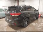 2017 Toyota Highlander Se Черный vin: 5TDJZRFH2HS416930