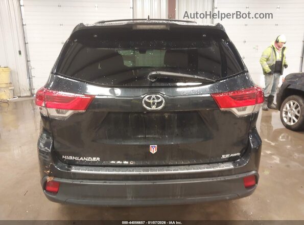 5TDJZRFH2HS416930 2017 TOYOTA HIGHLANDER Черный 