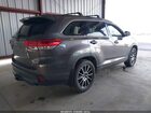 2018 Toyota Highlander Se Gray vin: 5TDJZRFH5JS812954