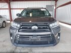 2018 Toyota Highlander Se Gray vin: 5TDJZRFH5JS812954