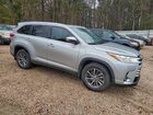 2019 Toyota Highlander Se Серебряный vin: 5TDJZRFH7KS585980