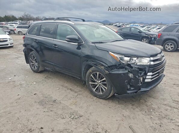 5TDJZRFHXHS406260 2017 TOYOTA HIGHLANDER Black Delantero derecho