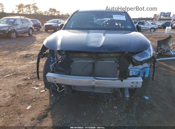 5TDKDRBH4SS583841 2025 TOYOTA HIGHLANDER Черный Вид щитка приборов