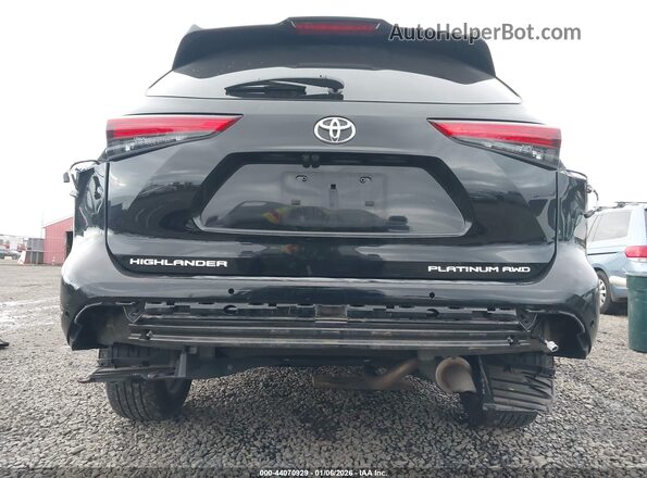 5TDKDRBH9PS039052 2023 TOYOTA HIGHLANDER Черный Вид спереди