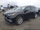 2023 Toyota Highlander Platinum Черный vin: 5TDKDRBH9PS039052