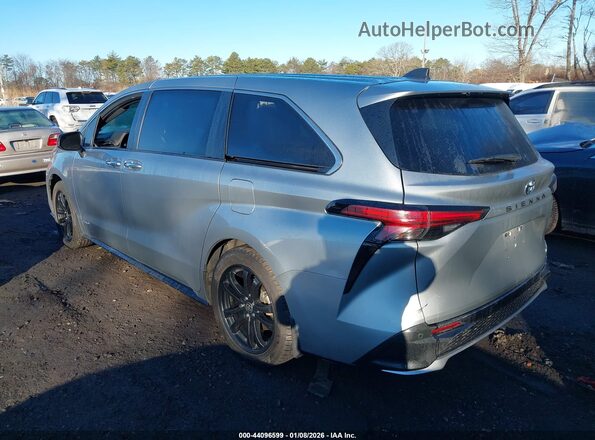 5TDXRKEC2MS023107 2021 TOYOTA SIENNA Серебряный Задняя левая четверть