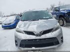 2018 Toyota Sienna Se Premium 8 Passenger Silver vin: 5TDXZ3DC0JS941005