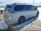 2019 Toyota Sienna Se 8 Passenger Серый vin: 5TDXZ3DC0KS971896