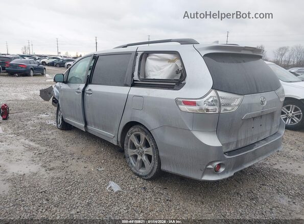 5TDXZ3DC3JS926031 2018 TOYOTA SIENNA Silver Rear left