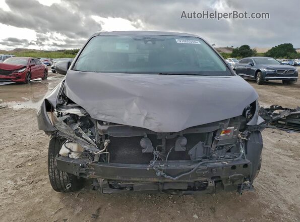 5TDXZ3DC5JS937869 2018 TOYOTA SIENNA Угольный Вид спереди