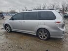 2018 Toyota Sienna Se Silver vin: 5TDXZ3DC6JS949870