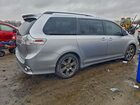 2018 Toyota Sienna Se Silver vin: 5TDXZ3DC6JS949870