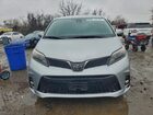 2018 Toyota Sienna Se Silver vin: 5TDXZ3DC6JS949870