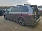 2018 Toyota Sienna Se Серый vin: 5TDXZ3DC7JS916974