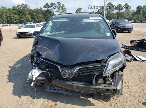 5TDXZ3DCXJS949418 2018 TOYOTA SIENNA Черный Вид спереди