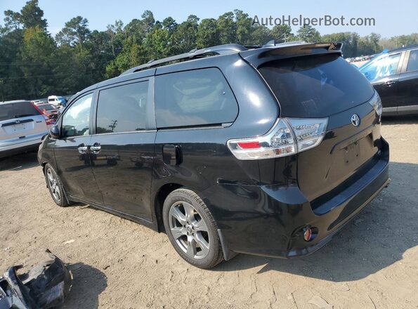 5TDXZ3DCXJS949418 2018 TOYOTA SIENNA Черный Задняя левая четверть