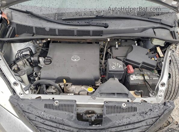 5TDZK3DC1GS740722 2016 TOYOTA SIENNA Серебряный Вид подкапотного пространства